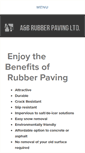 Mobile Screenshot of abrubberpaving.com